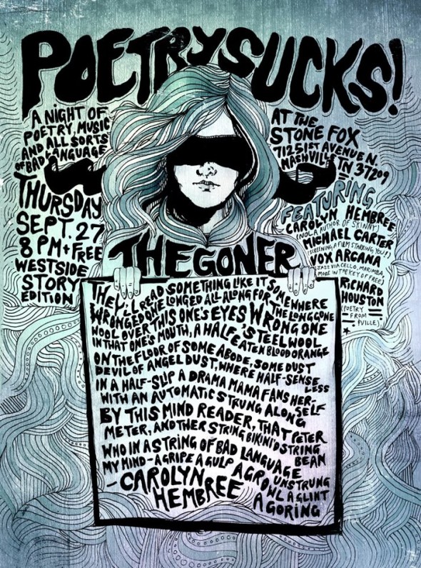 Poetry Sucks! #9 Carolyn Hembree Michael Carter Richard Houston Vox Arcana Tim Daisy James Falzone Fred Lonberg-Holm Poetry Sucks! #9 Carolyn Hembree Michael Carter Richard Houston Vox Arcana Tim Daisy James Falzone Fred Lonberg-Holm